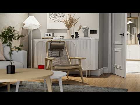 Small Apartment, Big Ideas! 1 Bedroom Modern Interior Design