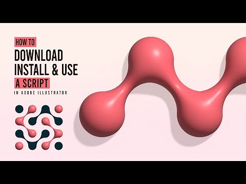 How to Download, Install and Use a Script in Adobe Illustrator | Metaball Script