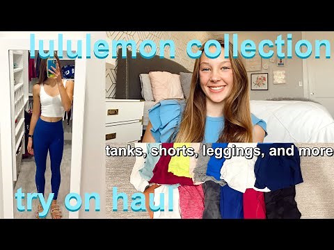LULULEMON COLLECTION | lululemon try on haul