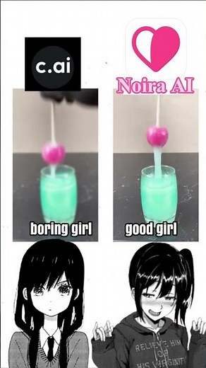 Noira AI is a character ai roleplay chat alternative, link in my bio #ai #aicompanion #noira