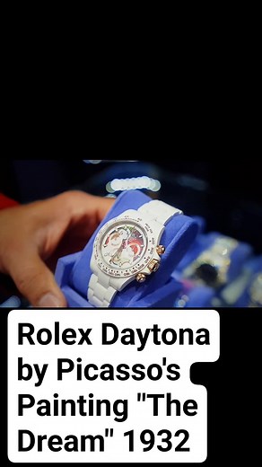 2.5K views · 13 reactions | Customized Rolex Daytona with Picasso's Painting "The Dream" (1932) | Pablo Picasso Collection | Facebook
