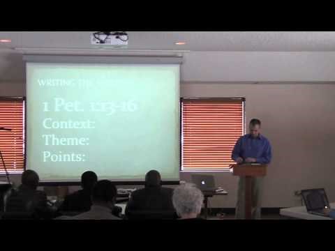 Preparing Expository Sermons