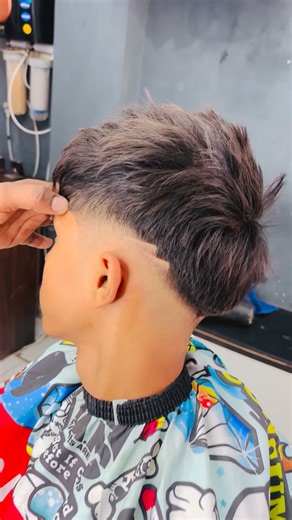 Sahil Barber on Instagram: "Mid Fade Styles Haircut ❤️🔥 #midfade #haircut #trendingnow #barber #hairsalon #haircuttutorial #hairtransformation #tips #haircutting #hairstyles #trend #styles #hairdresser #barbershop #ludhiana #punjab"