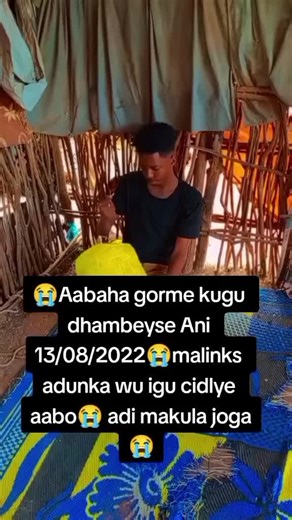 Aabe macan Aloow ku Naxariiso 😭😭😭😭