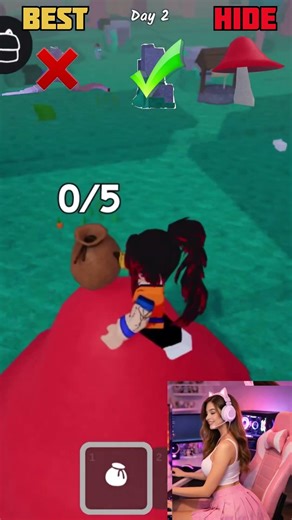 girl gamer vs roblox monster #roblox