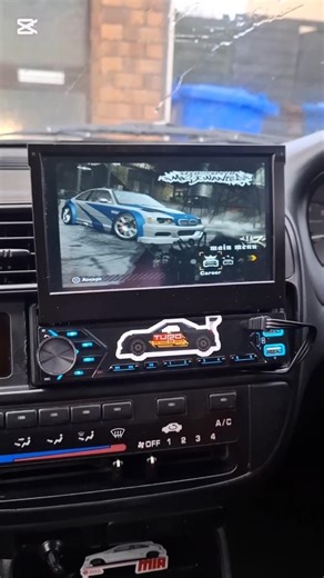 Early 2000s Car Vibes (PS2 in the Dash