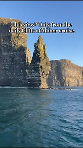 There’s nothing like seeing the Cliffs of Moher from the water, especially on days like this. The light, the sea breeze, the birds overhead… it’s absolutely unreal. 🌊🦅 Cruises run daily until November 2nd, so don’t miss your chance to experience this before the season ends. 👉 Tap the link in bio to book your spot! | Doolin Ferry Co