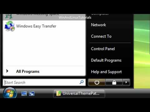 [Windows Vista Home Basic] Get aero with transparent glass