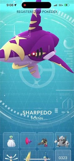 Shiny Mega Sharpedo Evolution In Pokémon Go