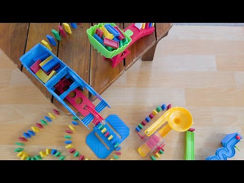 Domino Express (Rally) Crazy Factory ASMR Unboxing and Setups