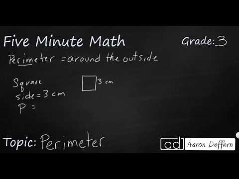 3rd Grade Math Perimeter