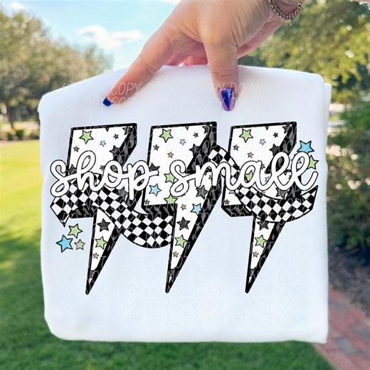 SHOP SMALL Png, Shop Small Digital for Sublimation and Dtf, Shop Small Bolts Png, Small Business Png, Support Local Png - Etsy