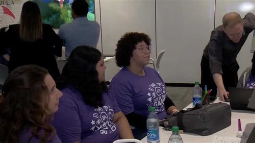 Students build video games at Electronic Arts' coding camp in Orlando