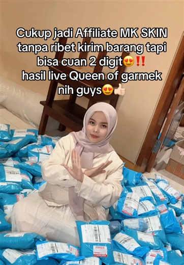 Queen of Garmek: Jadi Affiliate MK Skin Tanpa Ribet