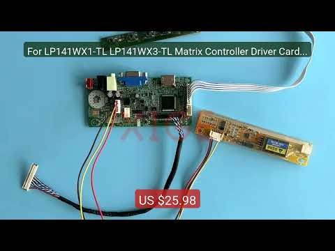 For LP141WX1-TL LP141WX3-TL Matrix Controller Driver Card VGA 1280... — Best Deal 2026 | Shop Now!