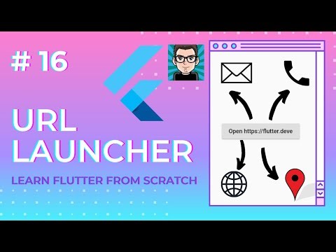 url_launcher | Flutter Package to open URL, Dial Number, Send Email, Open Map and much more ..