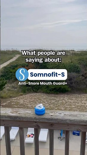 Somnofit-S Anti-Snore Mouth Guard+ most comfortable snoring mouthpiece