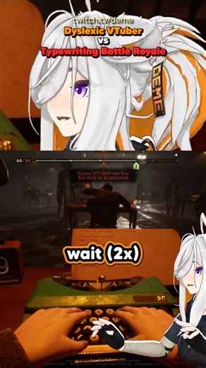 deme | Dyslexic Vtuber VS Typewriting Battle Royale #Vtuber #demenishki #finalsentence | Instagram