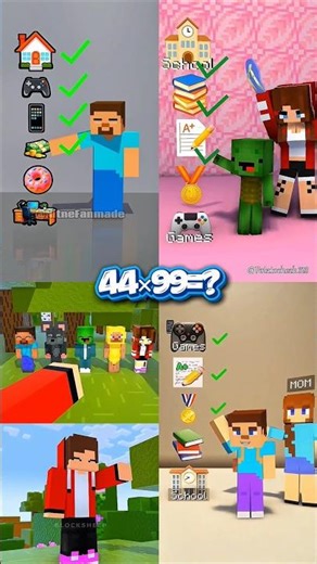 Checklist Yes or No? (Animation Meme) #shorts #memes #funny #animation #minecraft #animationmeme