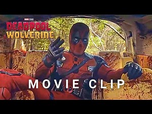 Deadpool And Wolverine Car Fight Scene | Full HD (2024)