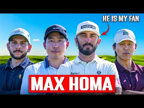 Max Homa thought he could beat us?