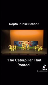 Wow! 🐛 With the school year coming to an end, we thought we would share this TikTok of our Wakakirri performance thanks to Wakakirri. 🌻 | Dapto Public School