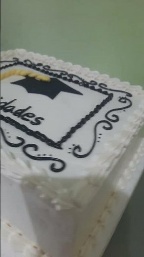 Pastel de graduación 🎓 cuadrado.#cake #graduation