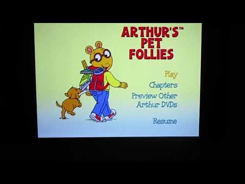 Opening to Arthur's Pet Follies 2004 DVD
