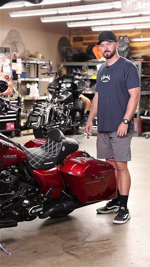 Experience the difference of the Saddlemen x SDC performance seat. 🔥 Ride comfortably no more sliding around while you ride! Additionally, Saddlemen seats are highly customizable and offer a great way to personalize your Harley Davidson motorcycle. Order yours from the Lifestyle Cycles Online Megastore & receive FREE SHIPPING 5% in Megabucks which can be redeemed at future purchases. | Lifestyle Cycles Online Megastore