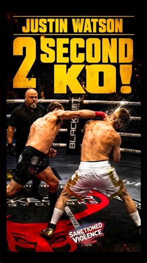 2 Seconds KO! #bareknucklefc #sanctionedviolence
