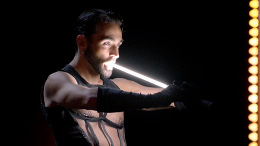 6.1M views · 34K reactions | An aerial act but with sword swallowing? Herwan Legaillard, We see you !  | AGT Auditions | Facebook