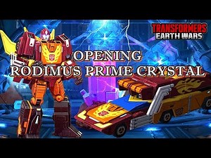 TRANSFORMERS: Earth Wars - Opening RODIMUS PRIME CRYSTAL