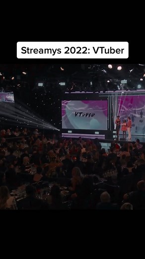 Thank you guys so much!! Never imagined I would be here after those countless hours of developing and putting myself in debt. @streamys #codemiko #vtuber #streamys