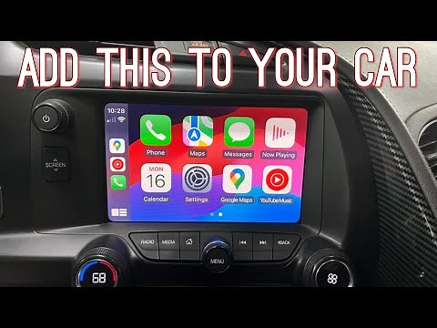 Add Apple CarPlay/Android Auto to your Corvette