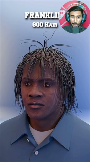 GTA 5 FRANKLIN : ₹1 Hair vs ₹50,000 Hair 😂 | INSANE Difference!