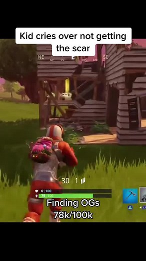 Kid Cries Over Fortnite Scar - Hilarious Reactions