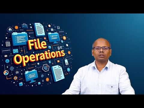 File Operations by Mr. P Venkata Mahesh