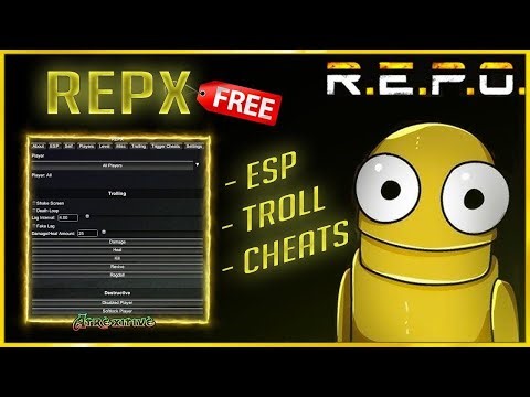 R.E.P.O.: Mod Menu | REPX v1.1 | Trolling + ESP | *Works Online* | 2025 Download in Discord! FREE