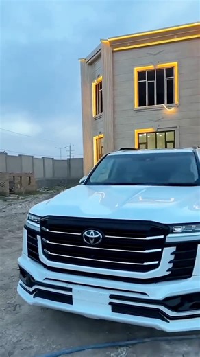 White land cruiser Lc 300 #shorts #viral #toyota #luxury #trending #foryou