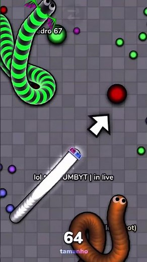 I KILLED #2 SNAKE 😱 Slither.io #shorts #slitherio #shortsfeed