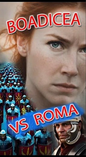 Boudicca vs. Rome! The Warrior Queen Who Defied an Empire 💥 #Boadica #WarriorQueen #History