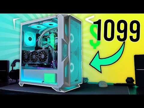 Building a White BUDGET PC for Gaming ! 🎮