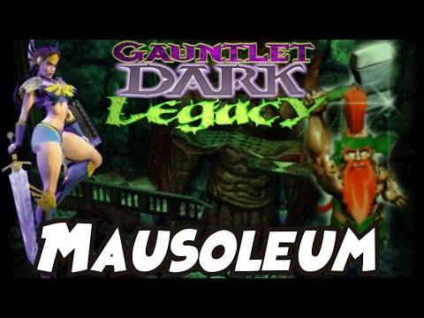Gauntlet Dark Legacy Walkthrough Part 4 – Couch Co-Op | Mausoleum (Full Game)