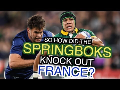 So how did the Springboks knock out France? | Rugby World Cup 2023 Analysis