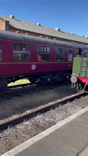 LMS Ivatt Class 46521 reversing at The GCR