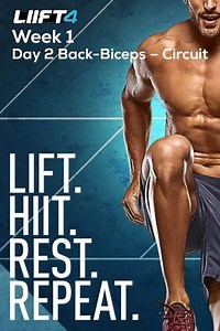 LIIFT4 Week 1 Day 2 Back-Biceps (2019) - Movie