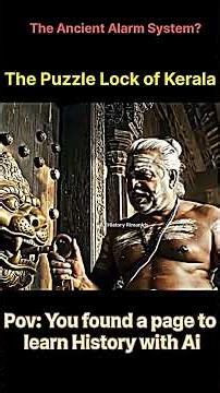 The Ancient Alarm System? 🤯 Manichitrathazhu Revealed #ancienttechnology