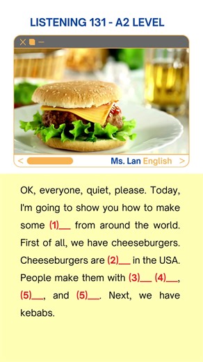 Listening Practice for IELTS Preparation at A2 Level