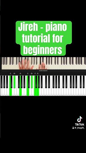 Jireh -piano tutorial #jireh #maverickcitymusic #gospel