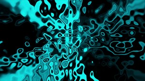 Download Abstract moving green blue light chromatic for background for free